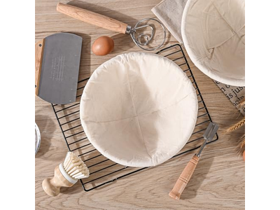Ensemble de 3 Paniers d'Apprêt Banneton 5Pcs 2Pcs 7Pcs Rond 9 Pouces 8.5 Pouces
