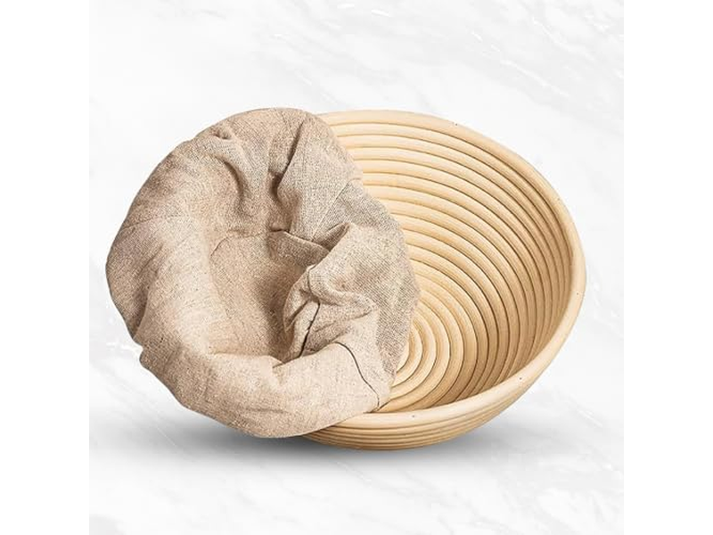 Paniers d'Apprêt Banneton 8 9 10 Pouces Rotin Rond et Ovale