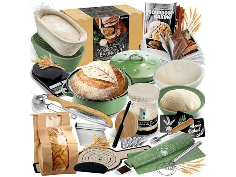 Panier de Fermentation pour Pain 9 Pouces Moule Européen Paniers Pâte au Levain