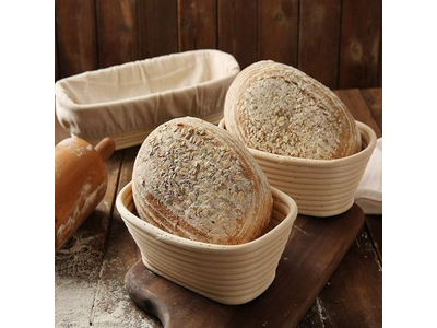Cuire du Pain Avec un Banneton Ovale 10 Pouces Façonnage du Levain