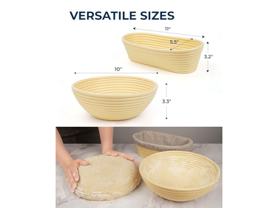 Bambou Pain Banneton Panier d'Apprêt Liste Cible Paniers Près de Moi à Vendre