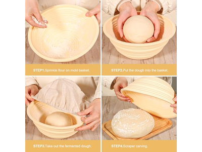 Panier Banneton Super Cuisson Mini Creux Shanghai Pâte à Pain Pâte de Bois