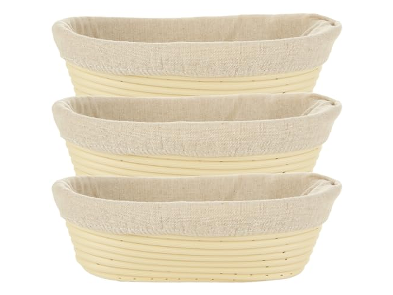 Usage Banneton Bio Bannetons Boulangerie Oblong Cible Boule Métal Pas Cher Argile
