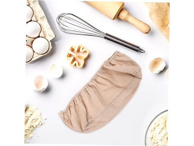 Doublure en Tissu pour Panier Baguette de Pain Rotin Ovale 9 Paniers d'Apprêt Ronds 9 Pouces