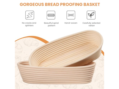 Paniers pour la Fabrication de Pain, Pâtisserie, Panier Cadeau, Mélange à Scones, Meilleurs Boulangers de Levain