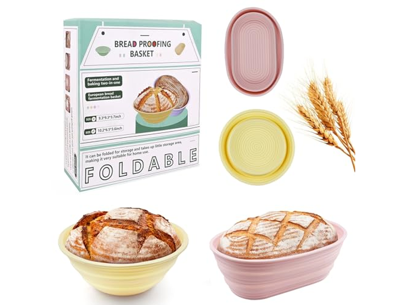 Panier à Pain en Rattan pour Comptoir de Cuisine