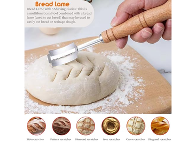 Panier d'Apprêt Réutilisable pour Levain avec Couverture en Tissu