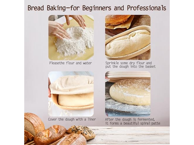 Panier d'Apprêt Banneton Brotform en Forme de Cœur