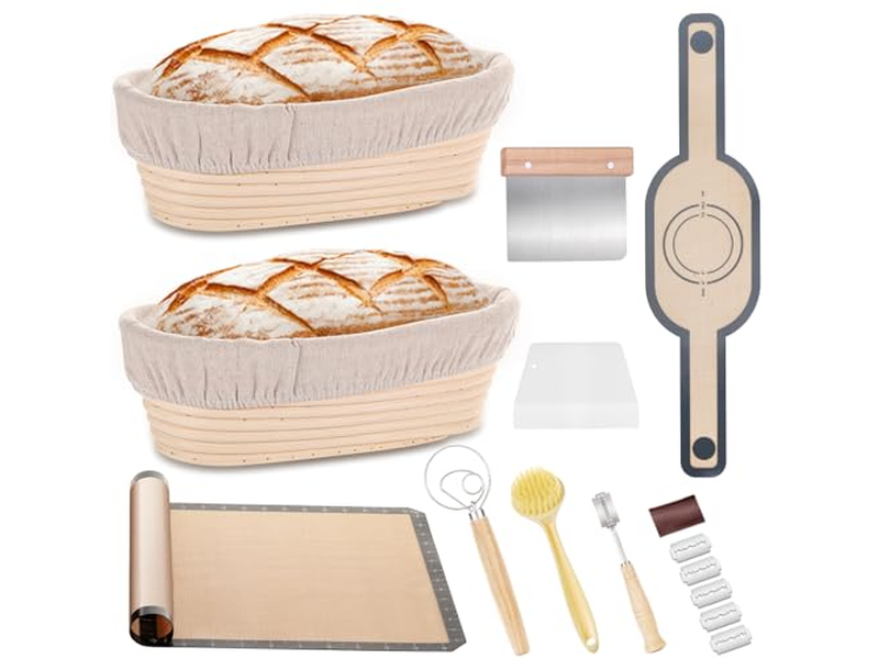 Ensemble d'Apprêt Levain Rond Pliant Chauffant Économique