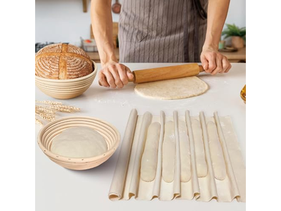 Panier Fast Food Hamburger Pain Fermentation Couvercle de Fermentation Pâte 11 Pouces