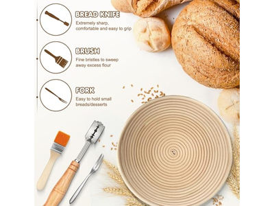 Support de Panier sur Pied Fermentation Toile de Lin Fermentation Levain Personnalisée