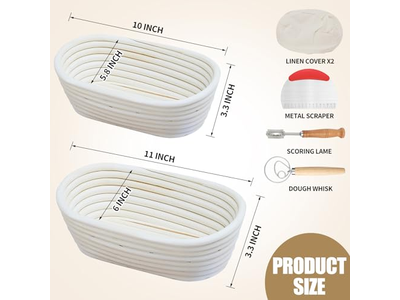 <u><a href='https://fr.bannetonbasket.com'>Paniers à pain</a></u> Français avec Couvercle Kit Panier Cadeau Fait Main Bricolage Petit