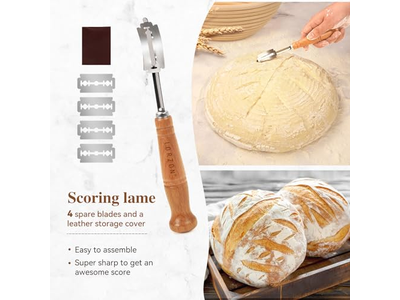 Paniers d'Apprêt Ovales pour Levain Kit de Boulangerie pour Pain